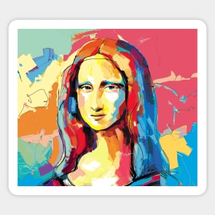 Mona Lisa Sticker